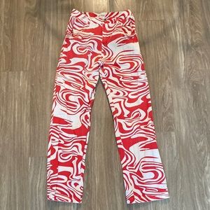 Urban Outfitters Wide Leg Swirl Pants
